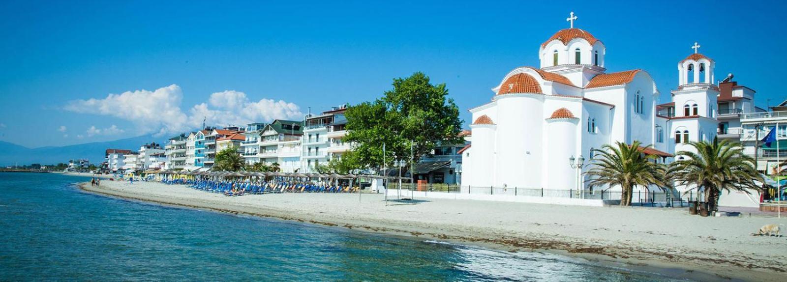 Gold Sand Apartments Paralía 外观 照片